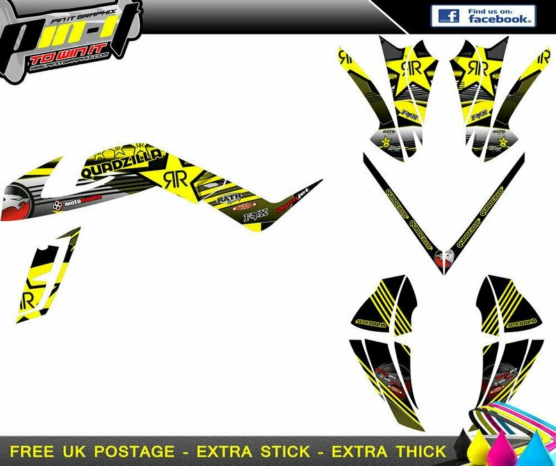 quadzilla 450 rs  sticker kit sticker kit