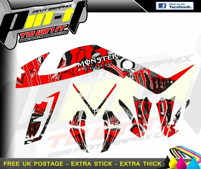 quadzilla 450 rs  sticker kit sticker kit
