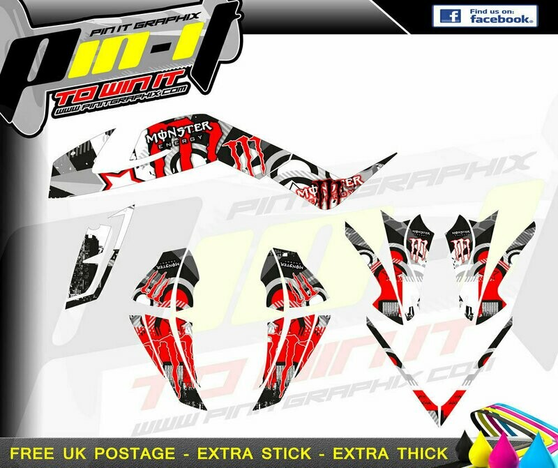 quadzilla 450 rs  sticker kit sticker kit