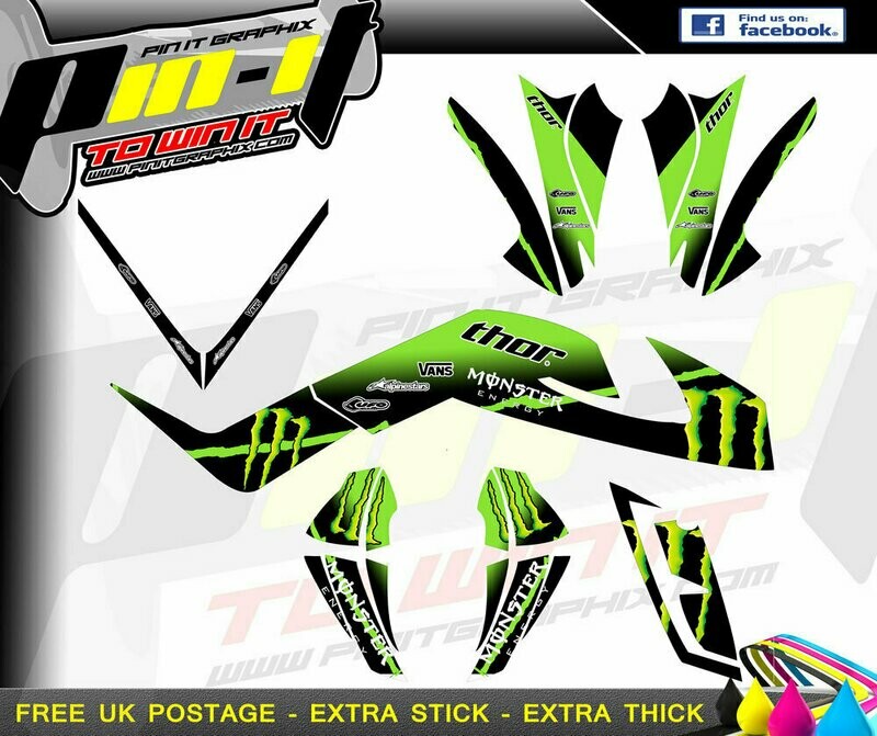 quadzilla 450 rs  sticker kit sticker kit
