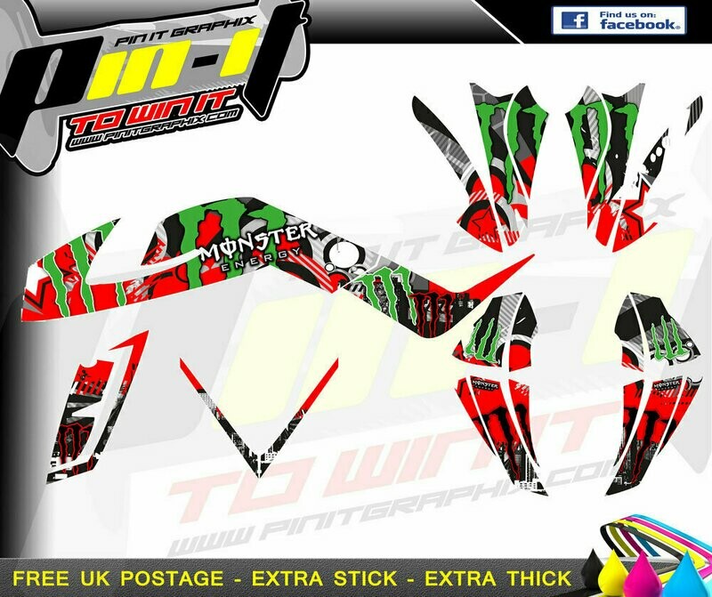 quadzilla 450 rs  sticker kit sticker kit