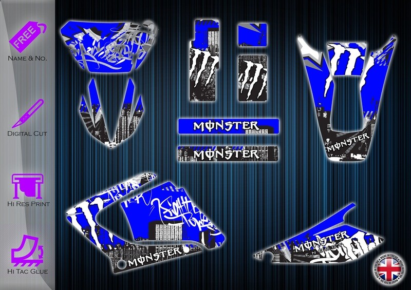 yamaha dt125-re (dtr125x) sticker  2003-2020