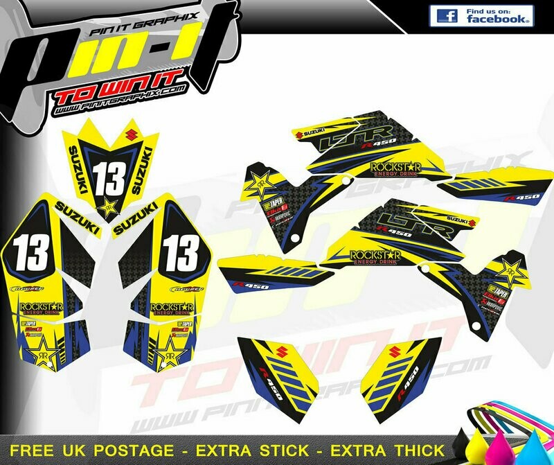 suzuki ltr450 sticker kit