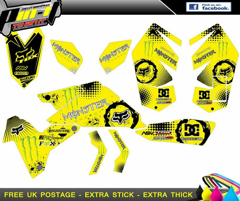 suzuki ltr450 sticker kit