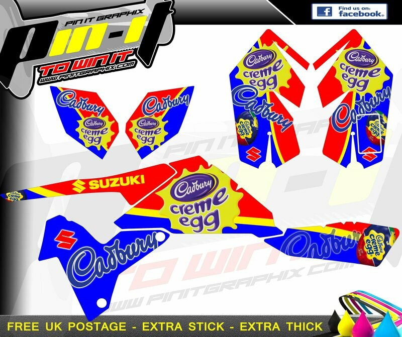 suzuki ltr450 sticker kit