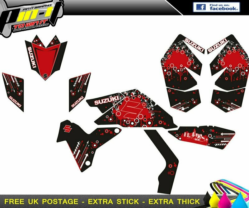 suzuki ltr450 sticker kit