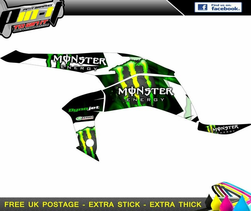 kawasaki kfx450 sticker kit