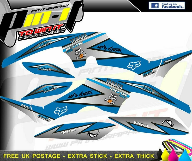 yamaha raptor 350 sticker kit