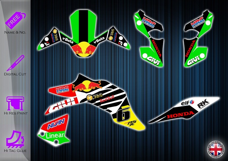 Honda MSX / Grom SF Sticker kit