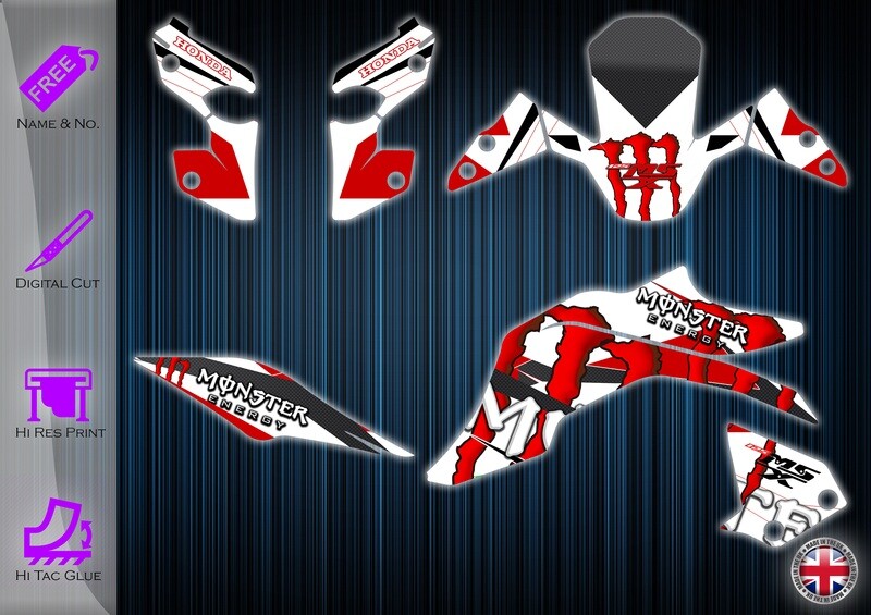 Honda MSX / Grom SF Sticker kit