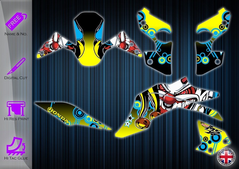 Honda MSX / Grom SF Sticker kit
