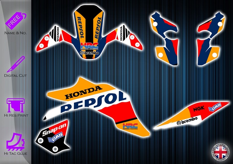 Honda MSX / Grom SF Sticker kit