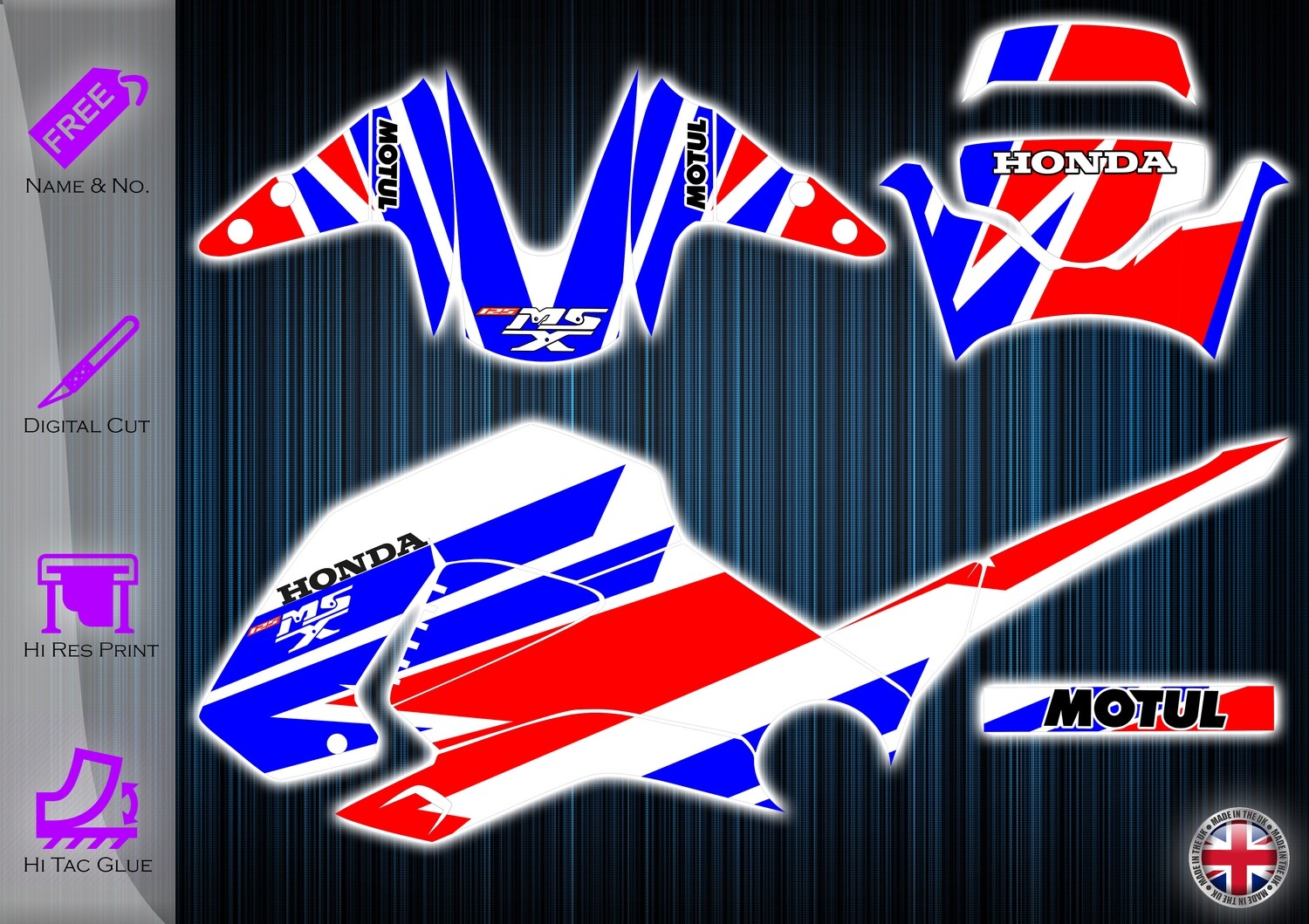 Honda MSX / Grom OG Sticker kit