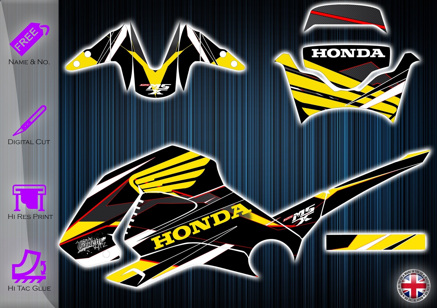 Honda MSX / Grom OG Sticker kit