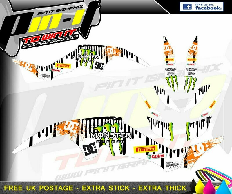 yamaha raptor 350 sticker kit