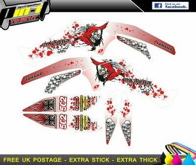 yamaha raptor 350 sticker kit