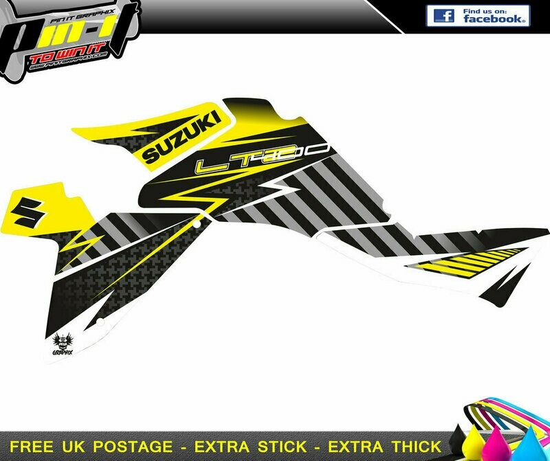 suzuki ltz400 fi sticker kit 2009 -2015