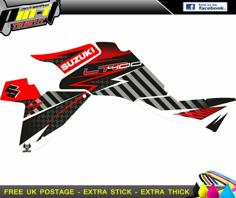suzuki ltz400 fi sticker kit 2009 -2015