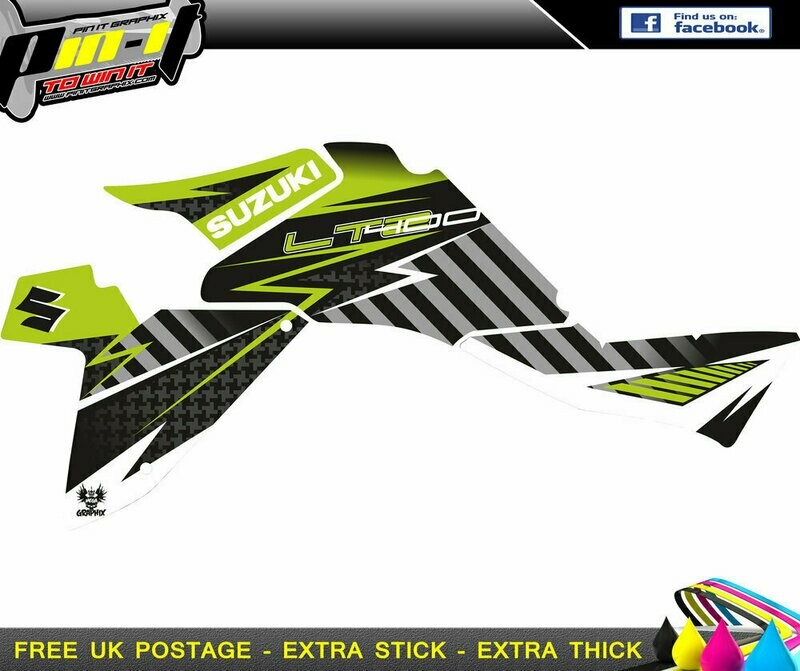 suzuki ltz400 fi sticker kit 2009 -2015