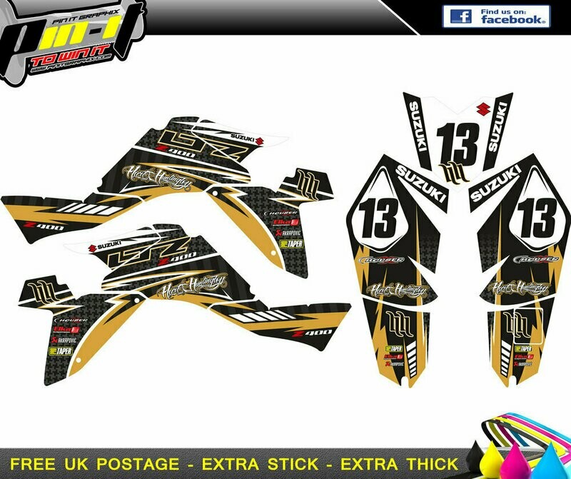 suzuki ltz400 fi sticker kit 2009 -2015