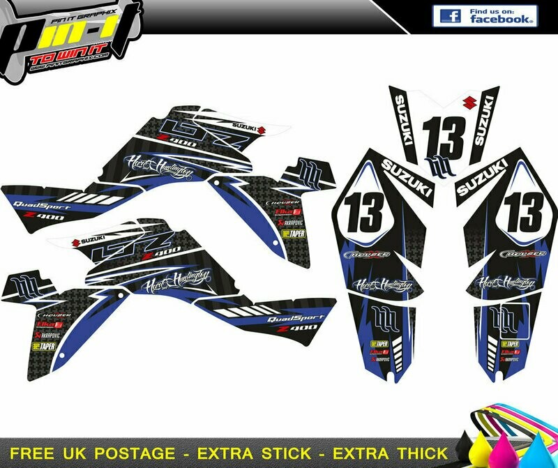 suzuki ltz400 fi sticker kit 2009 -2015