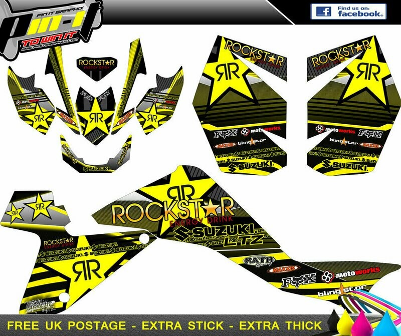 suzuki ltz400 fi sticker kit 2009 -2015
