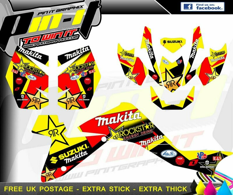 suzuki ltz400 fi sticker kit 2009 -2015