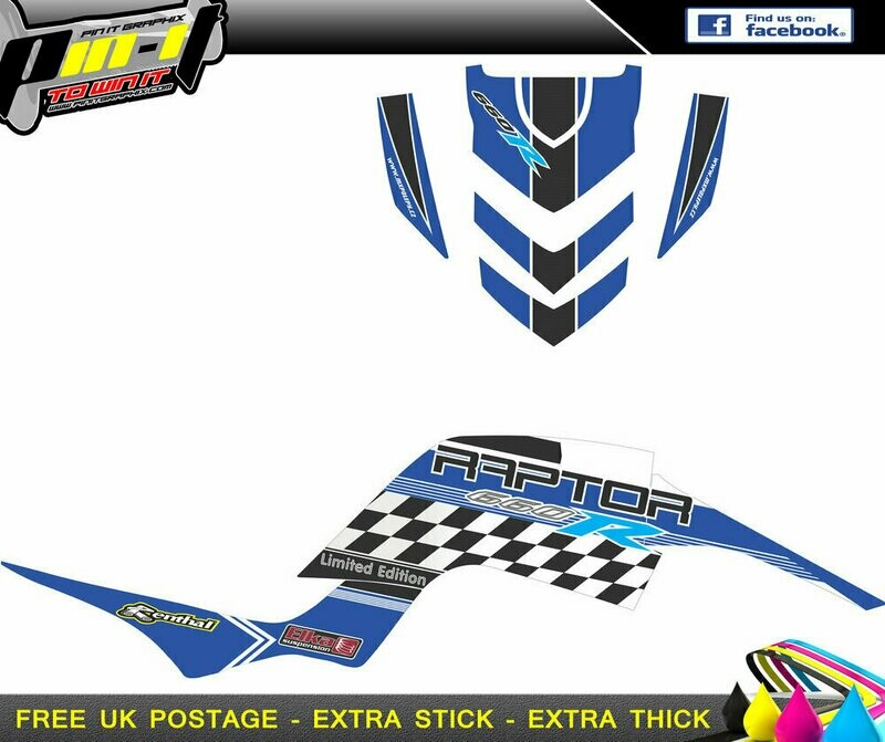 yamaha raptor 660r  sticker kit sticker kit
