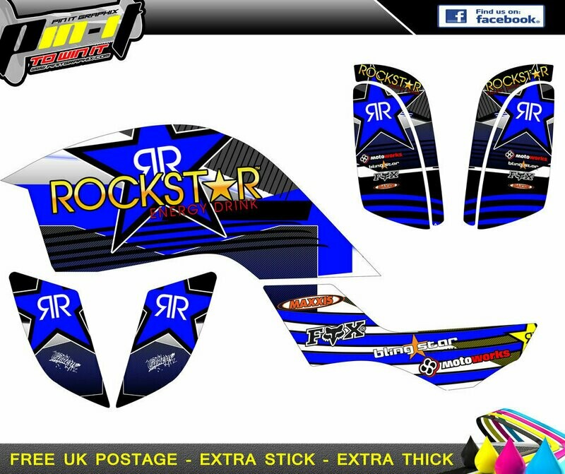 yamaha raptor 660r  sticker kit sticker kit
