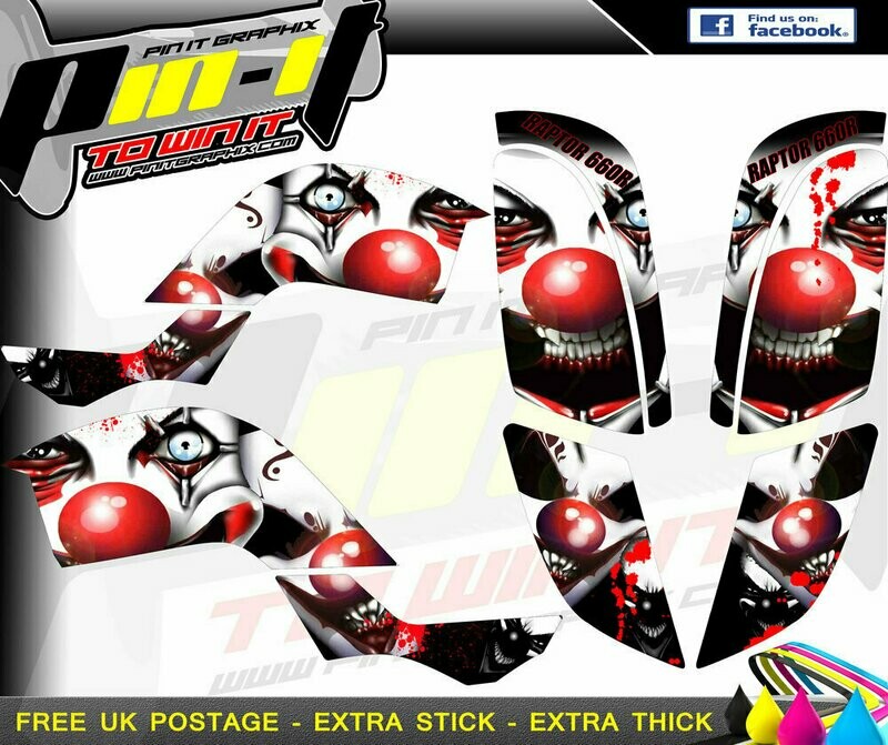 yamaha raptor 660r  sticker kit sticker kit