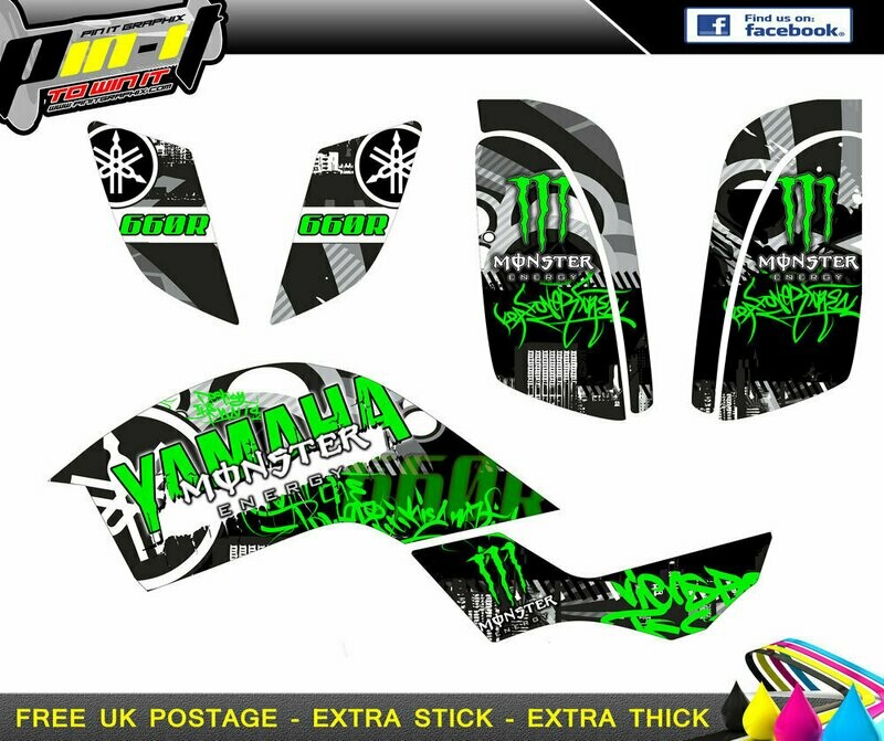 raptor 660r sticker kit