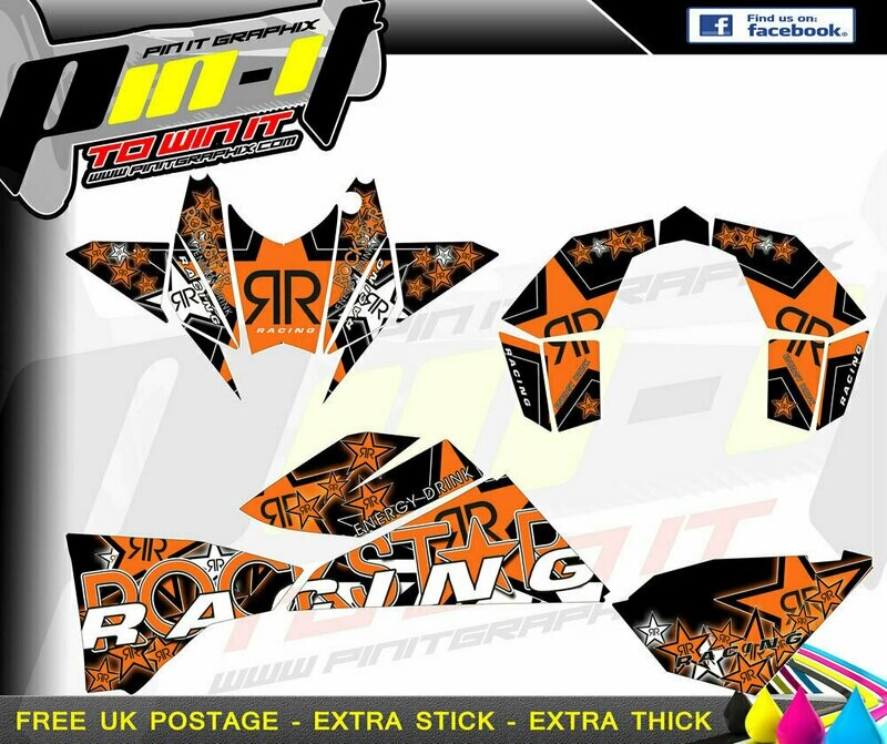 ktm 450 505 525 sticker kit