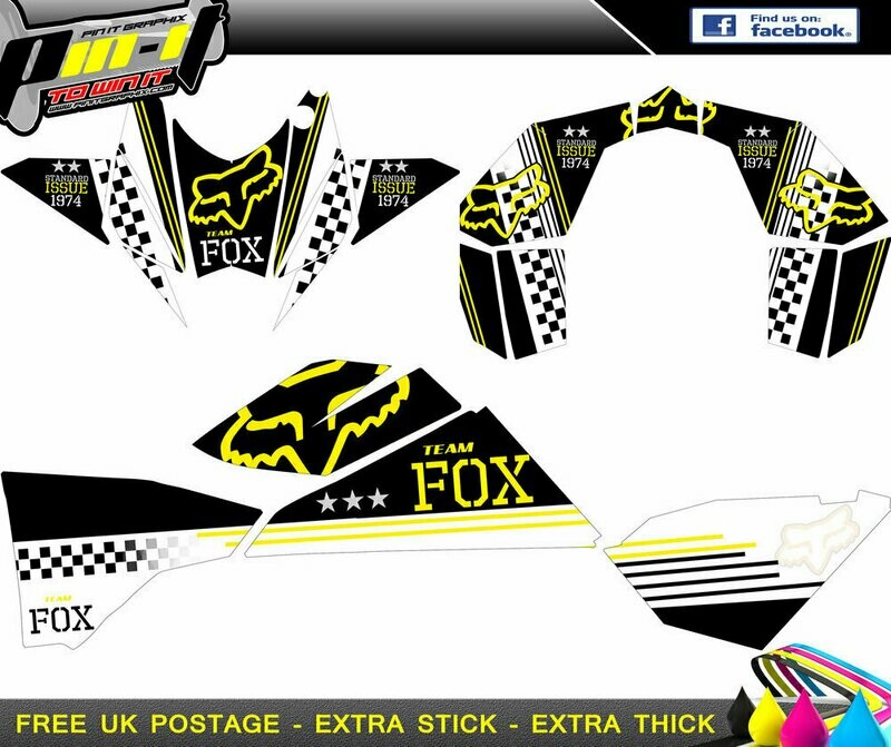 ktm 450 505 525 sticker kit