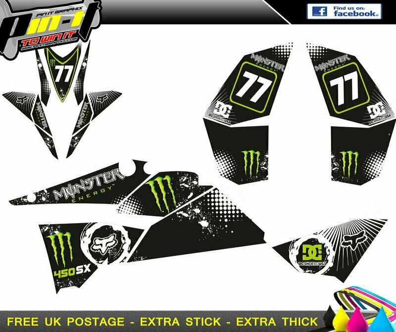 ktm 450 505 525 sticker kit