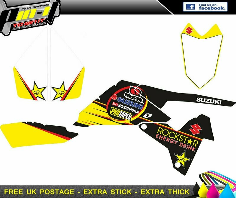 suzuki ltr450 sticker kit