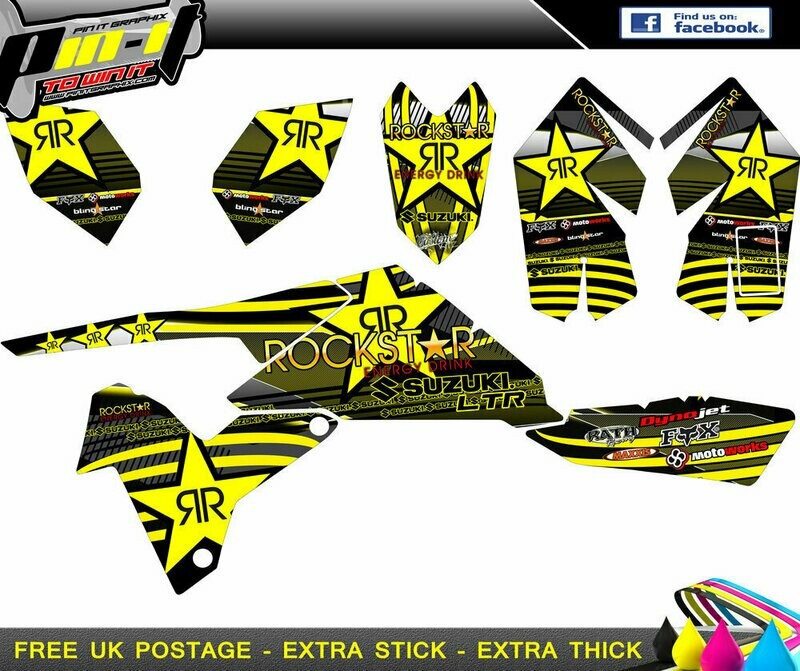 suzuki ltr450 sticker kit