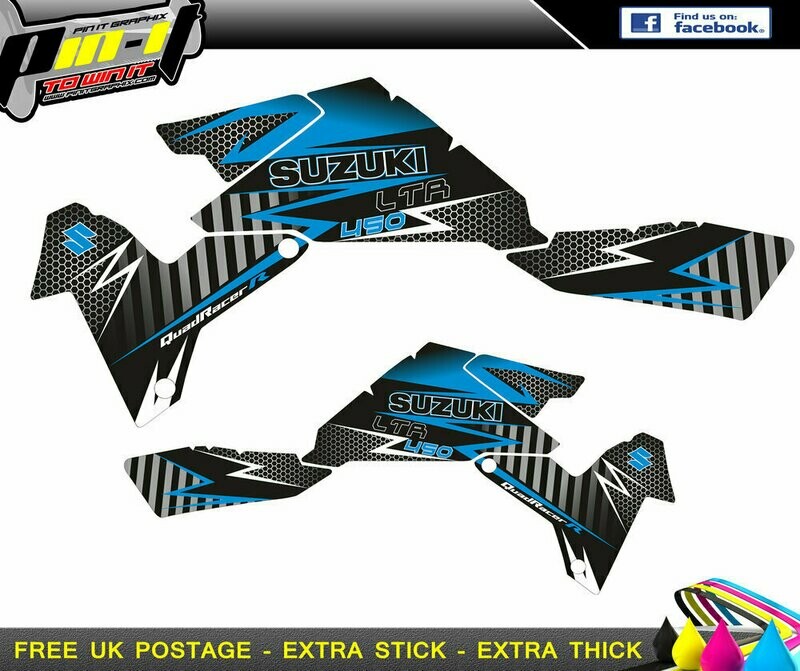 suzuki ltr450 sticker kit