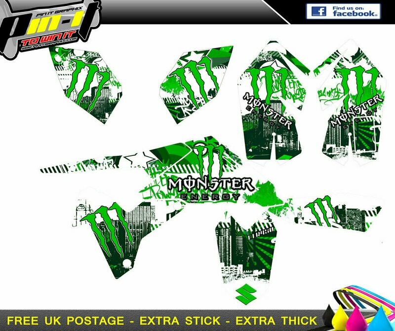 suzuki ltr450 sticker kit