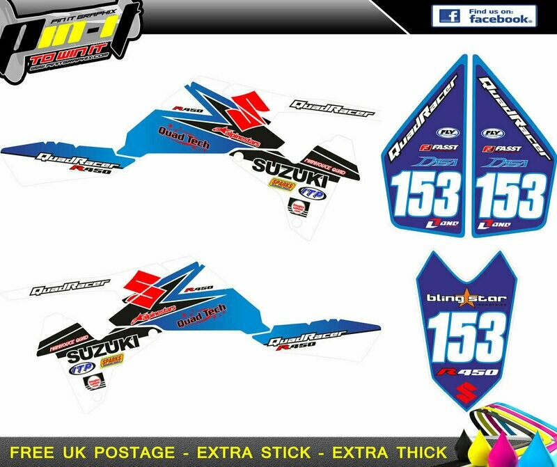 suzuki ltr450 sticker kit