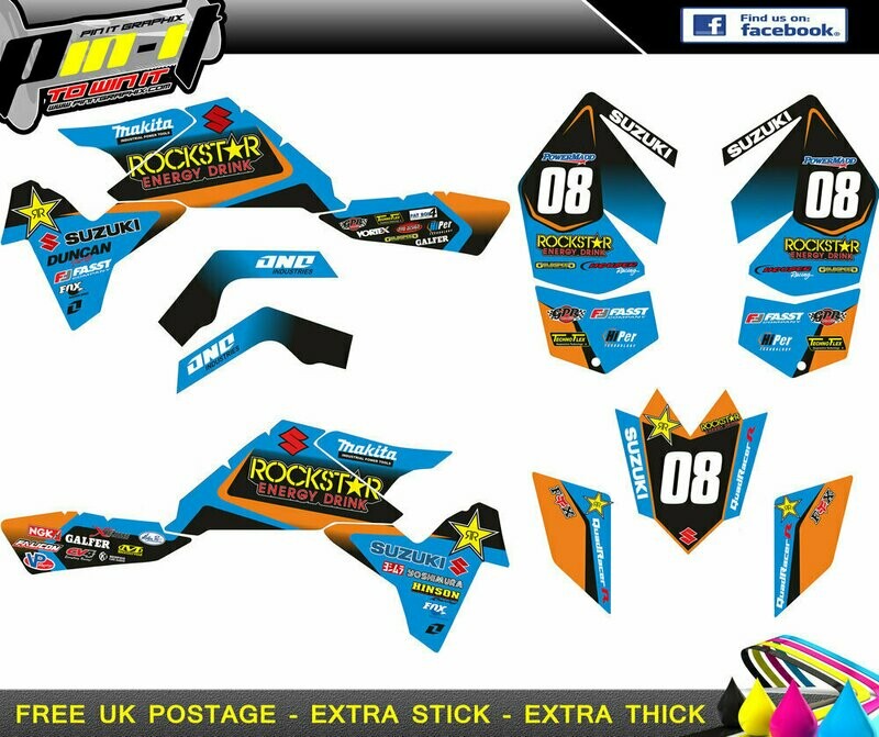 suzuki ltr450 sticker kit
