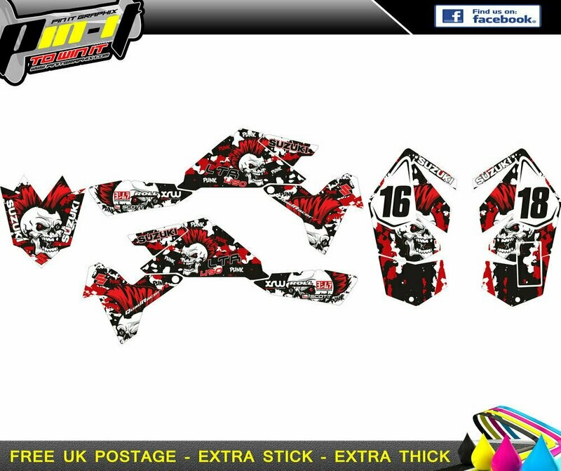 suzuki ltr450 sticker kit