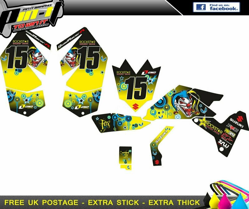 suzuki ltr450 sticker kit