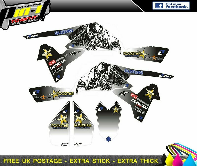 suzuki ltr450 sticker kit