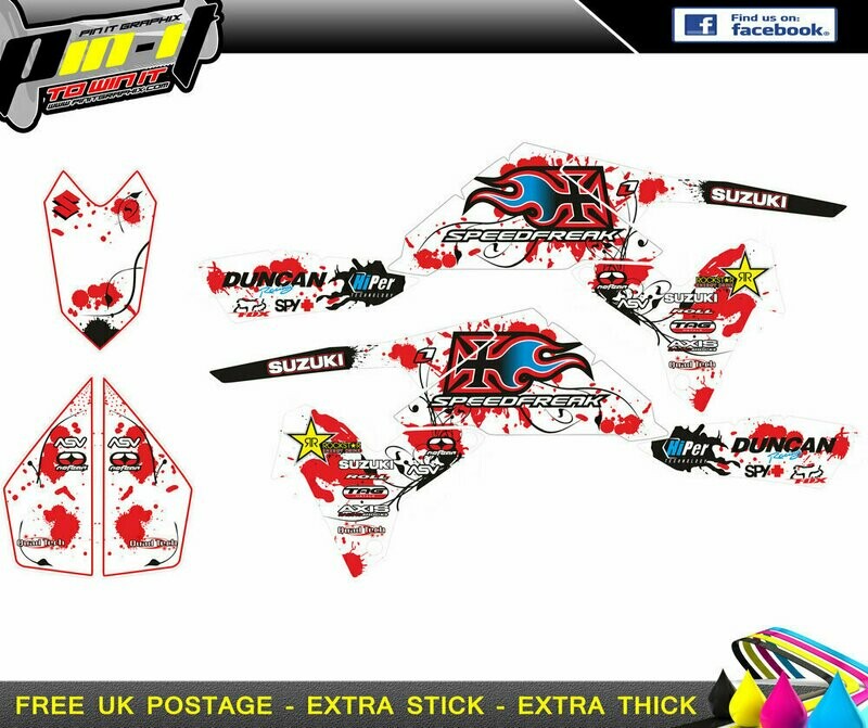 suzuki ltr450 sticker kit