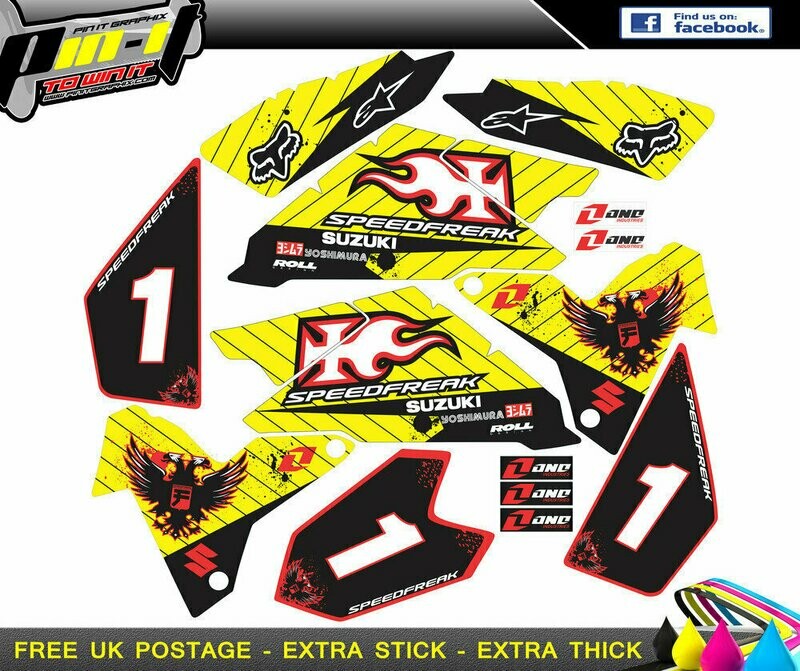 suzuki ltr450 sticker kit