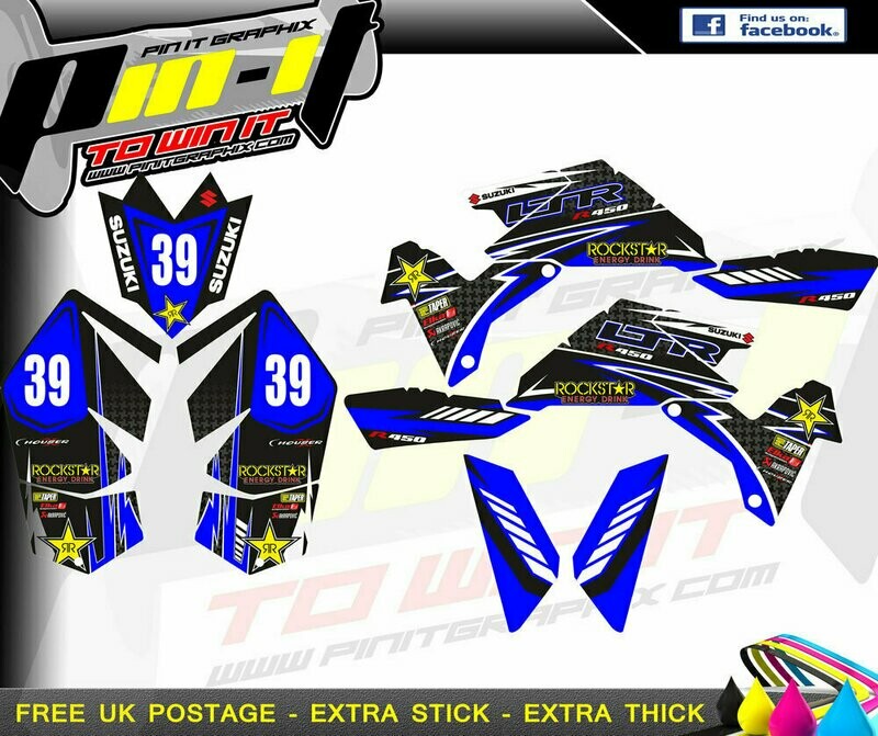 suzuki ltr450 sticker kit
