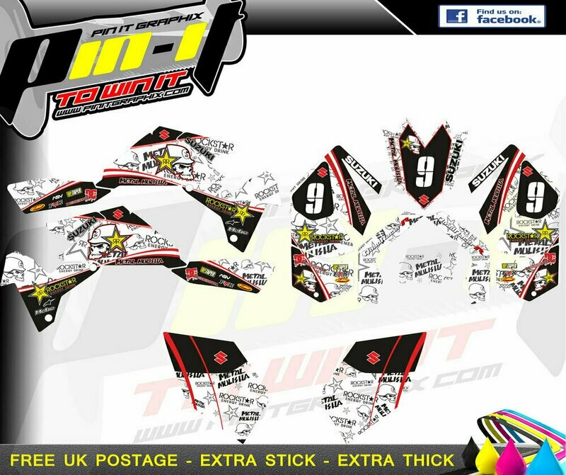 suzuki ltr450 sticker kit