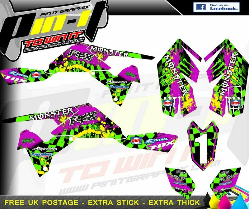 suzuki ltr450 sticker kit