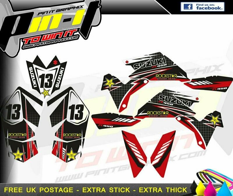suzuki ltr450 sticker kit