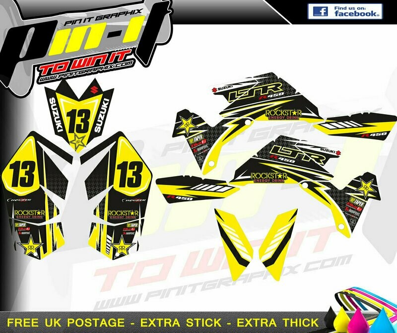 suzuki ltr450 sticker kit